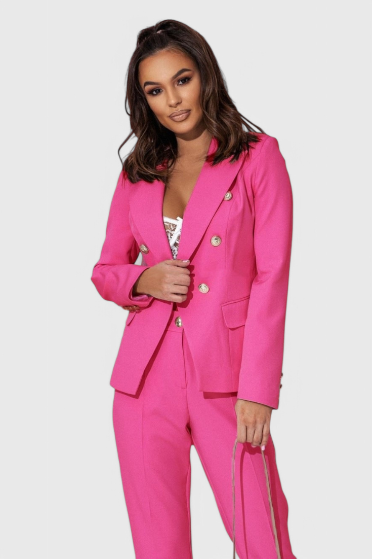 Rosalin Κομψό Σετ με Blazer και Παντελόνι