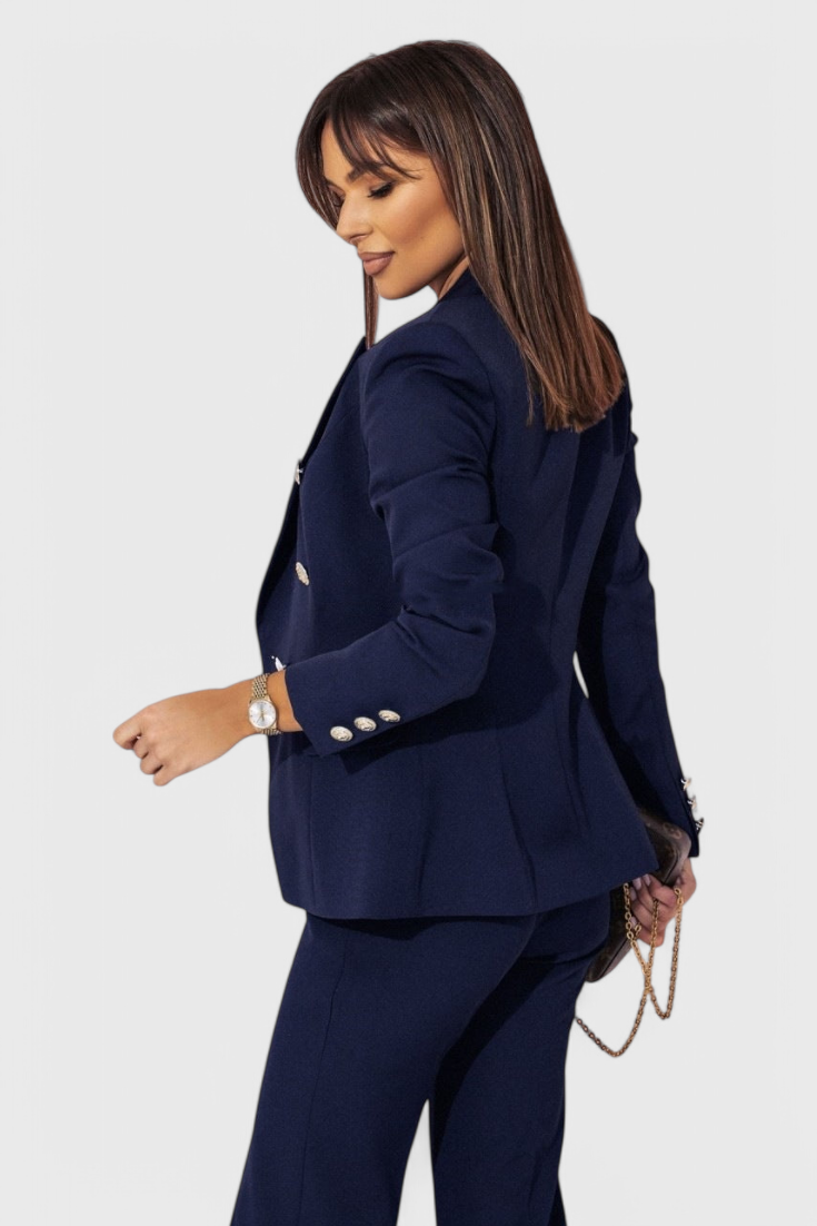 Rosalin Κομψό Σετ με Blazer και Παντελόνι