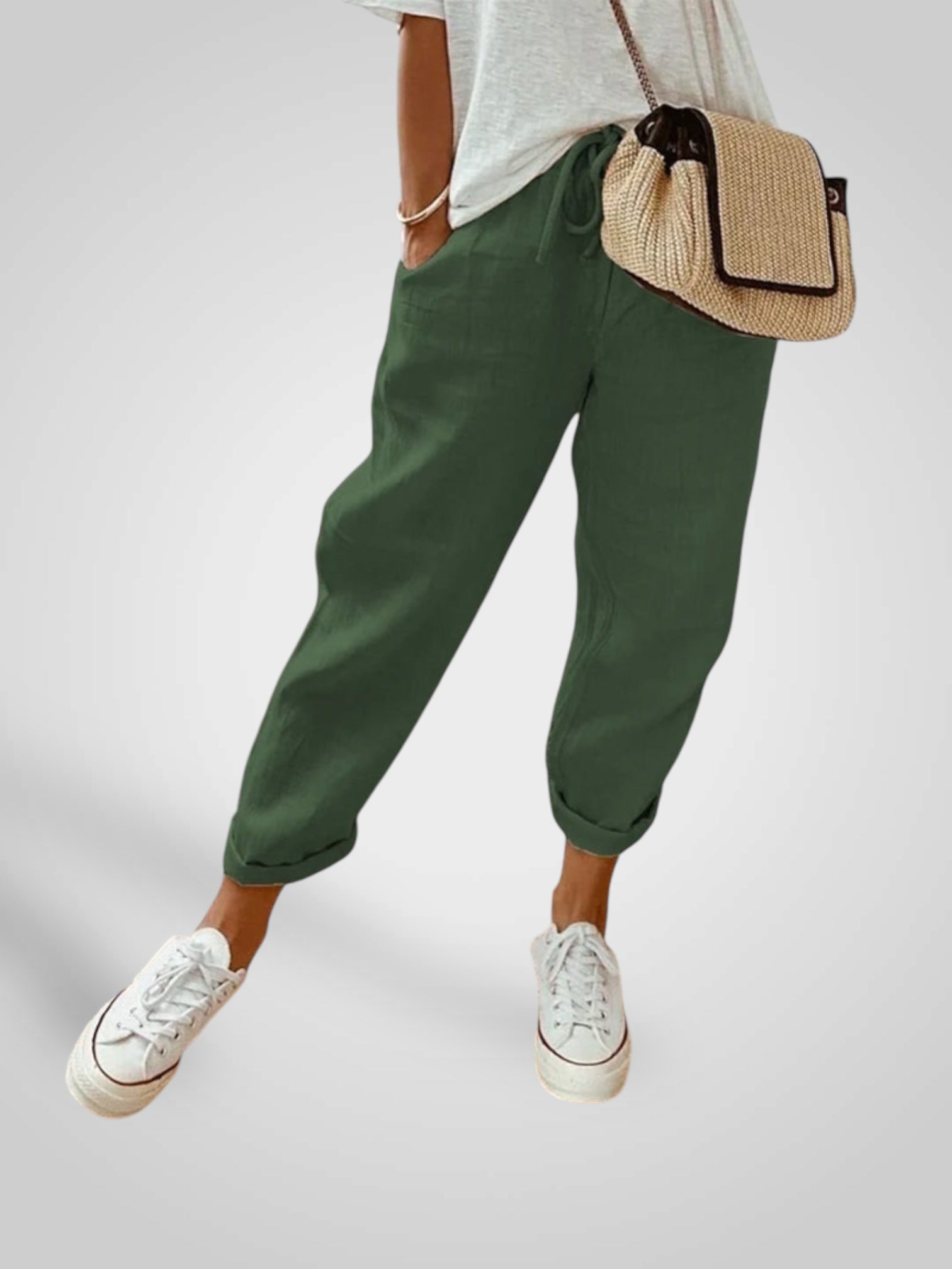 Ana | Women's Trousers - Casual Everyday Comfort
