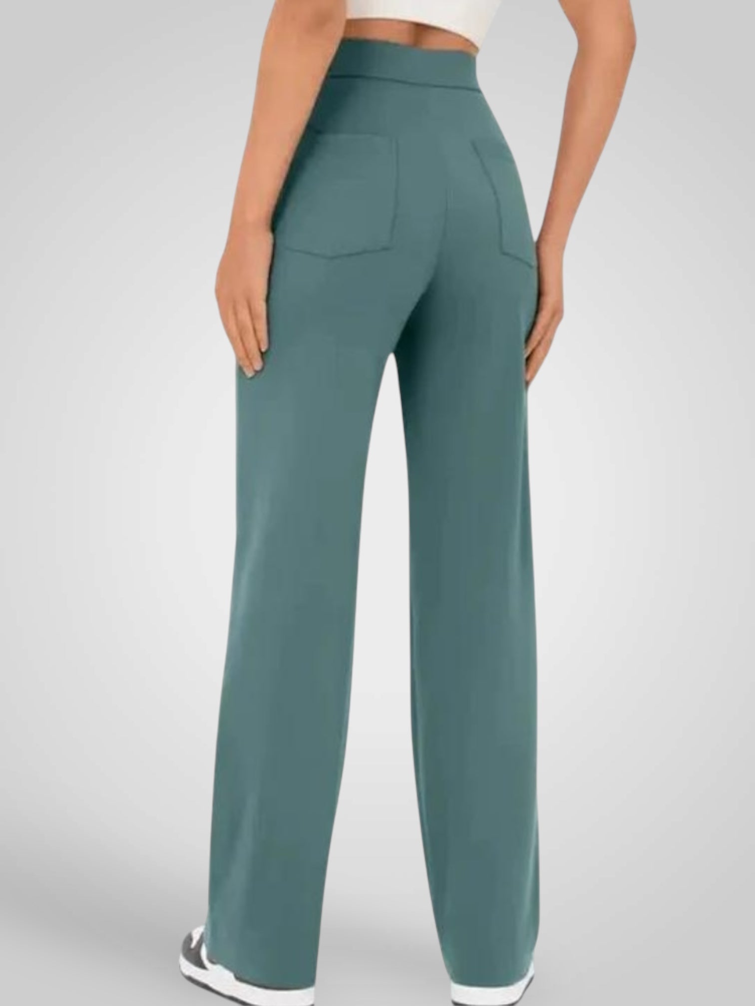 Alvia | Casual high waisted women's trousers