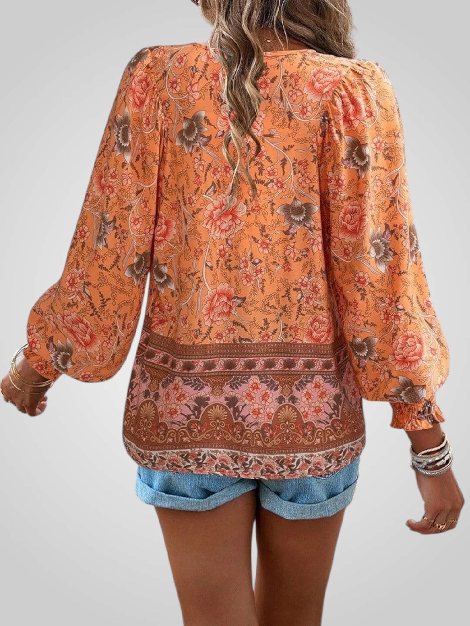 Hoya | Bohemian Floral Blouse