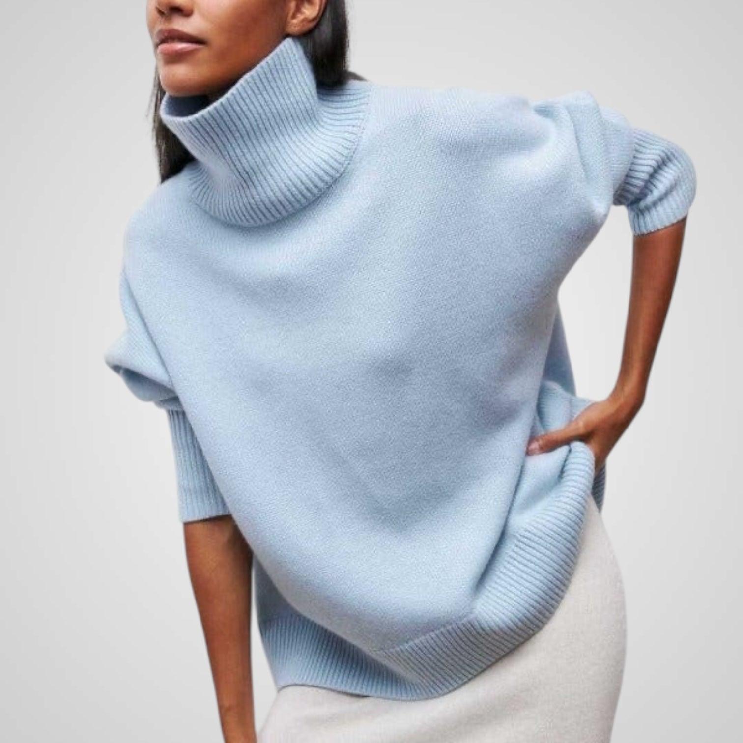 Norah - Turtleneck Sweater - Classic - for Women - Ideal for Autumn