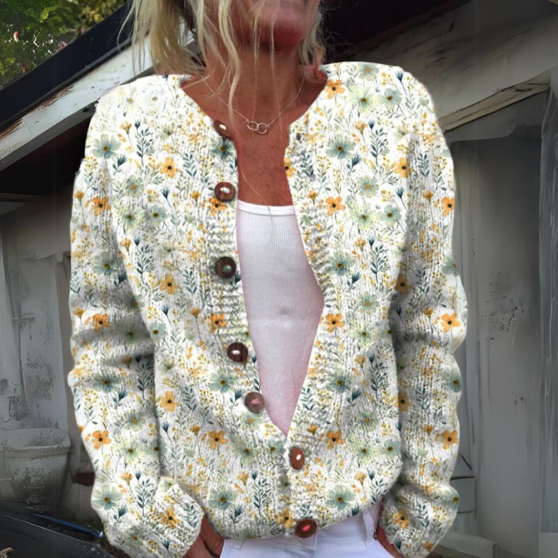 Florance | Floral Cardigan