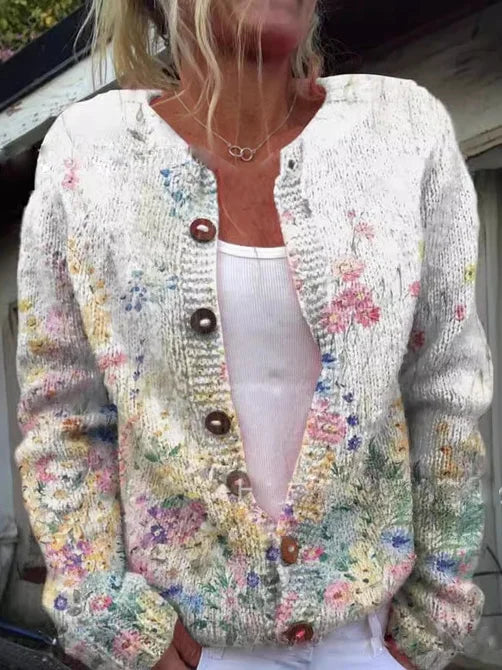 Florance | Floral Cardigan