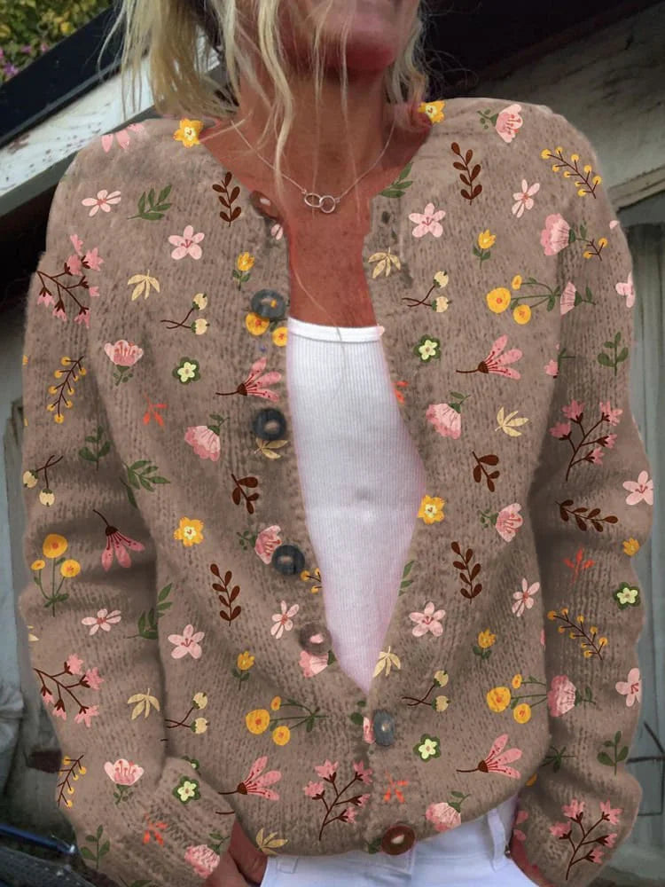 Florance | Floral Cardigan