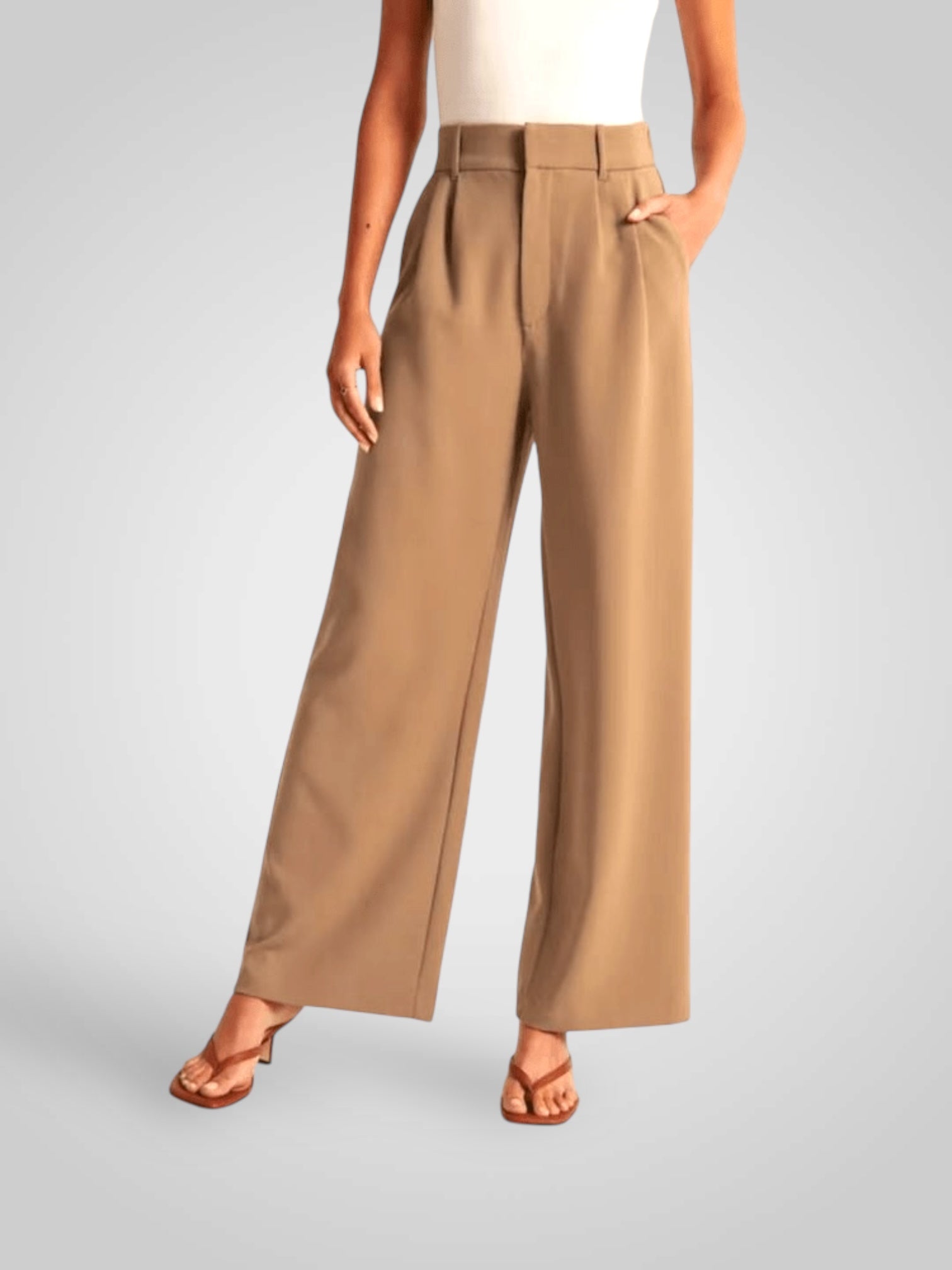 Vira | High-Waisted Wide-Leg Pants