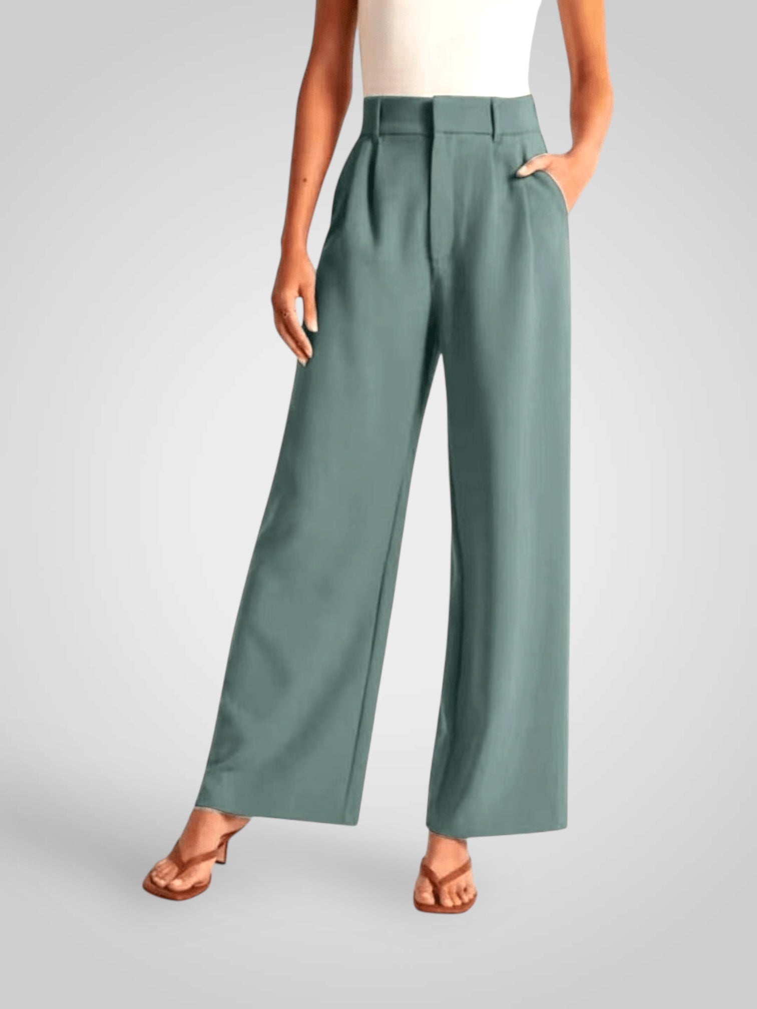 Vira | High-Waisted Wide-Leg Pants
