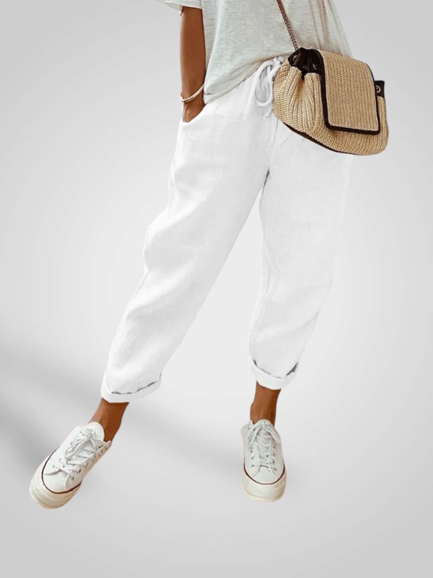 Ana | Women's Trousers - Casual Everyday Comfort