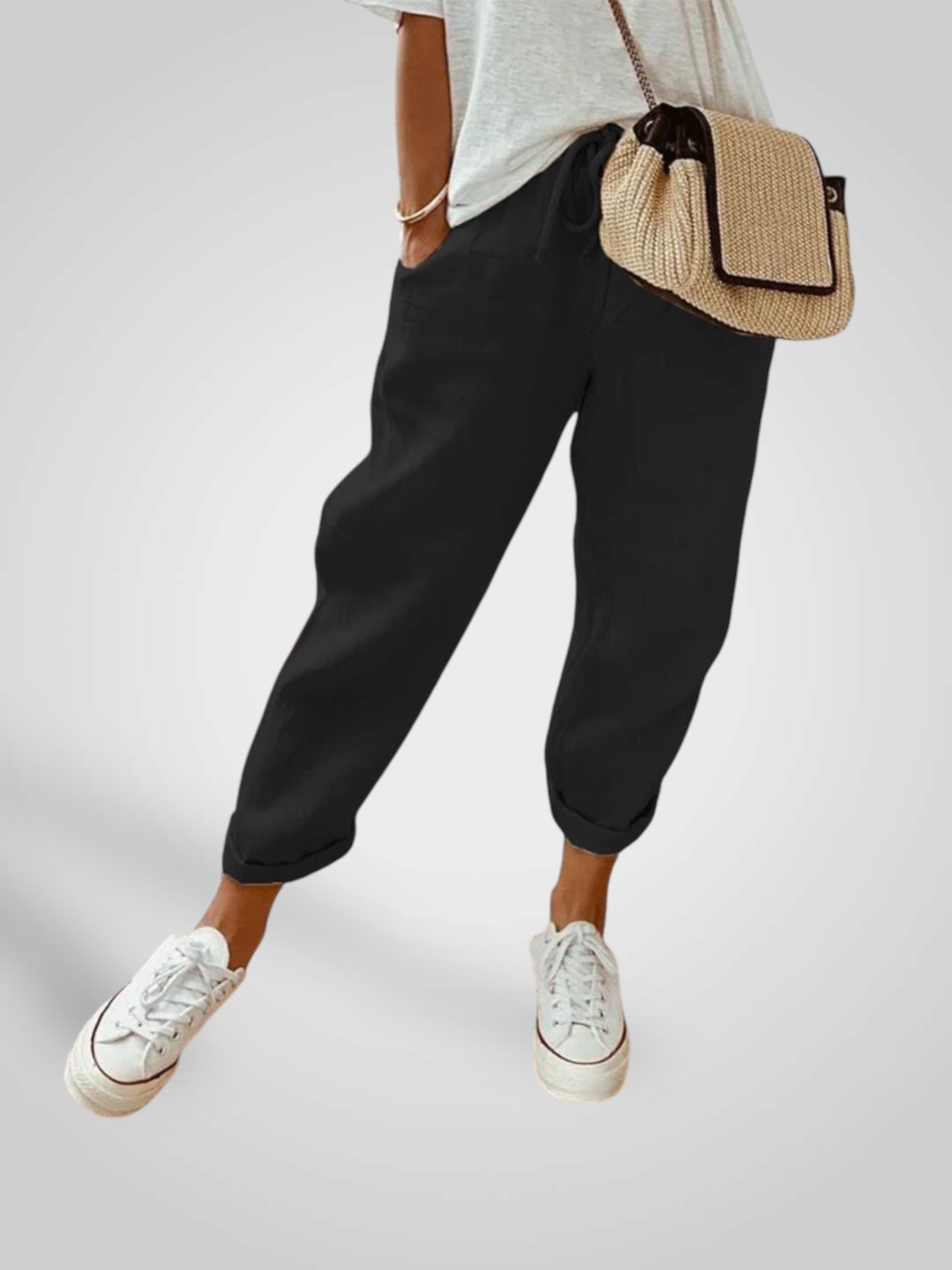 Ana | Women's Trousers - Casual Everyday Comfort
