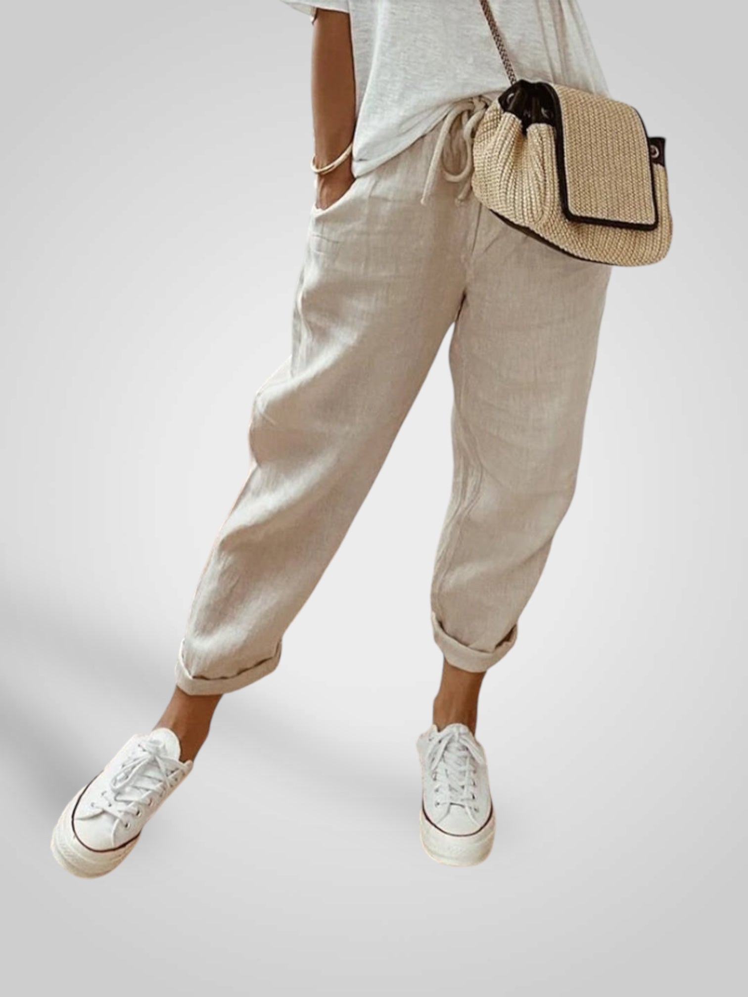 Ana | Women's Trousers - Casual Everyday Comfort