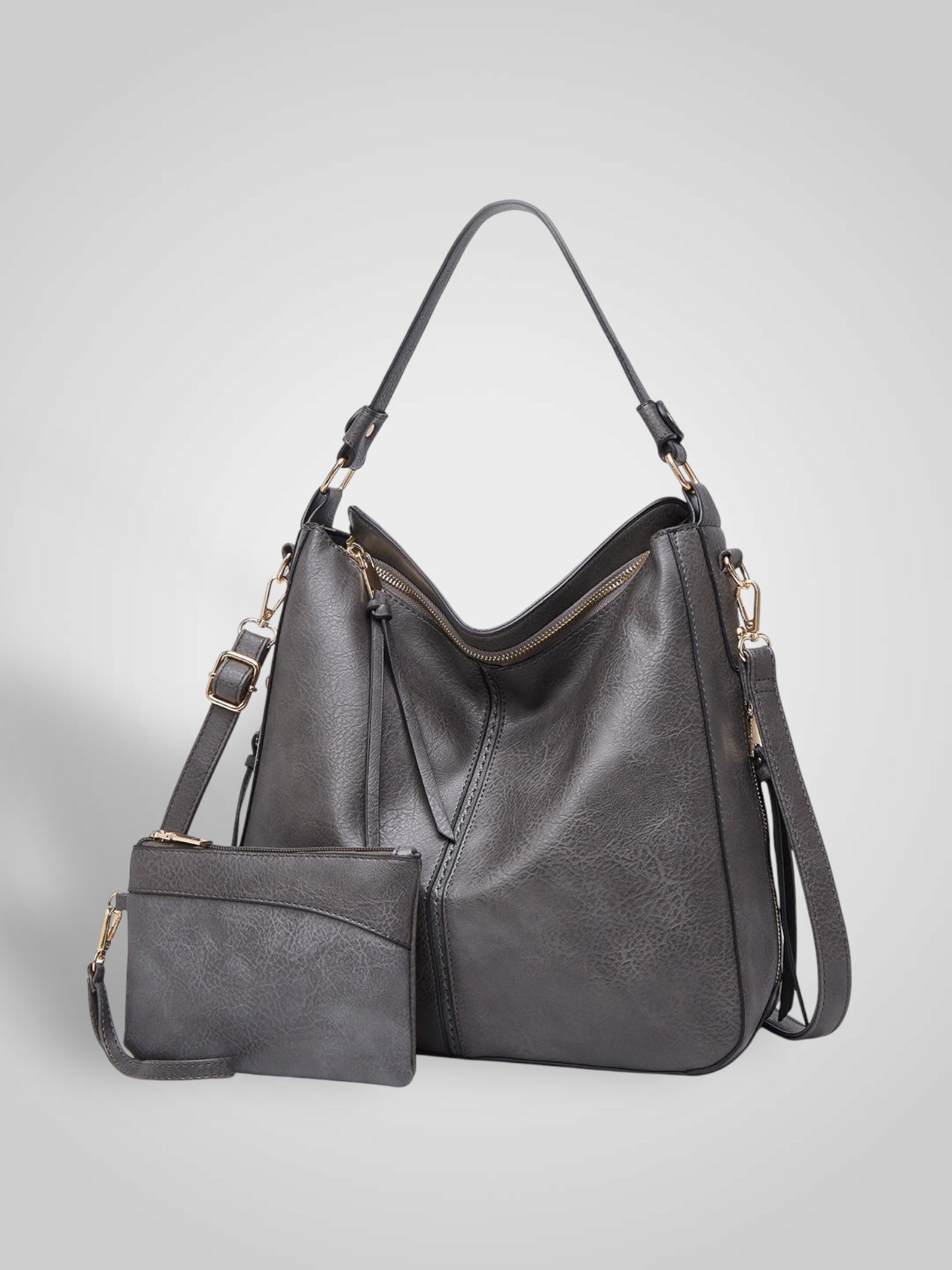 Soof | Luxury Leather Anti-Theft Hobo Bag