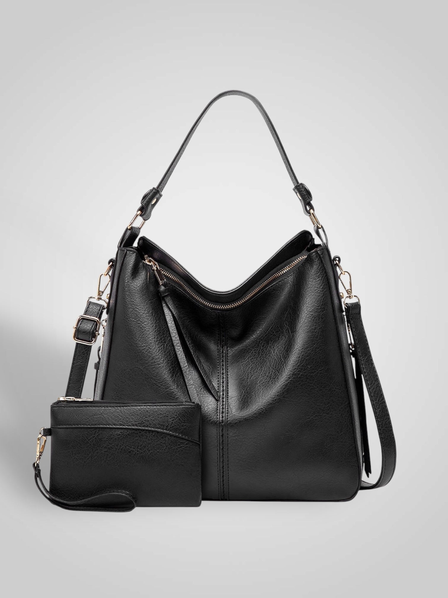 Soof | Luxury Leather Anti-Theft Hobo Bag