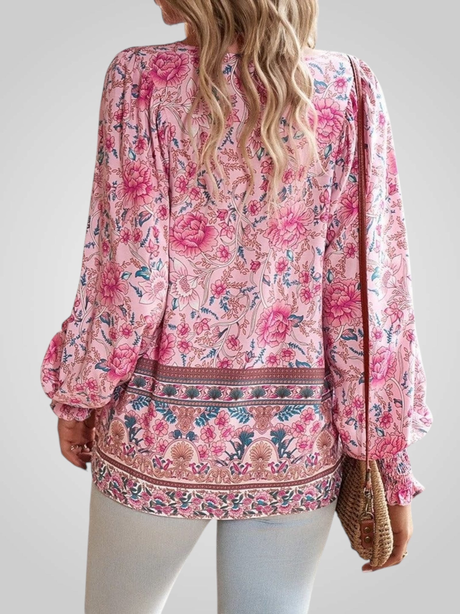 Hoya | Bohemian Floral Blouse